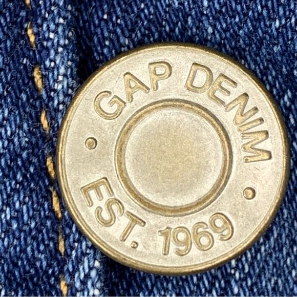 Gap Denim Cheeky Straight Button-Fly Belt Loops 5 Working Pockets Size 4/27 - Picture 10 of 13